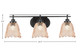 Odyssey Three Light Bath Bar (2613-MB-4233)
