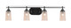 Toltec Lighting - 2614-MB-263 - Four Light Bath Bar - Odyssey - Matte Black