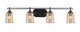 Toltec Lighting - 2614-MB-5033 - Four Light Bath Bar - Odyssey - Matte Black
