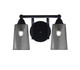 Toltec Lighting - 3422-MB-262 - Two Light Bath Bar - Paramount - Matte Black
