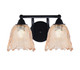 Toltec Lighting - 3422-MB-4233 - Two Light Bath Bar - Paramount - Matte Black