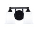 Toltec Lighting - 3422-MB-5031 - Two Light Bath Bar - Paramount - Matte Black