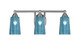 Toltec Lighting - 3423-BN-265 - Three Light Bath Bar - Paramount - Brushed Nickel