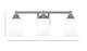 Paramount Three Light Bath Bar (3423-BN-5031)