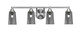 Toltec Lighting - 3424-BN-262 - Four Light Bath Bar - Paramount - Brushed Nickel