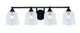 Toltec Lighting - 3424-MB-4230 - Four Light Bath Bar - Paramount - Matte Black