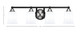 Paramount Four Light Bath Bar (3424-MBBN-5031)