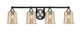 Toltec Lighting - 3424-MBBN-5033 - Four Light Bath Bar - Paramount - Matte Black & Brushed Nickel