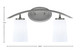 Kurve Two Light Bath Bar (3722-GP-261)