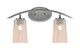 Toltec Lighting - 3722-GP-263 - Two Light Bath Bar - Kurve - Graphite