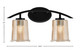 Kurve Two Light Bath Bar (3722-MB-5033)