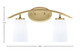 Kurve Two Light Bath Bar (3722-NAB-261)