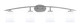 Toltec Lighting - 3724-GP-5031 - Four Light Bath Bar - Kurve - Graphite