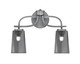 Toltec Lighting - 3912-GP-262 - Two Light Bath Bar - Cavella - Graphite