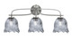 Toltec Lighting - 3913-GP-4232 - Three Light Bath Bar - Cavella - Graphite