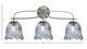 Cavella Three Light Bath Bar (3913-GP-4232)
