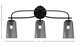 Cavella Three Light Bath Bar (3913-MB-262)