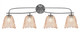 Toltec Lighting - 3914-GP-4233 - Four Light Bath Bar - Cavella - Graphite