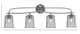Cavella Four Light Bath Bar (3914-GP-5032)