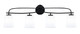 Toltec Lighting - 3914-MB-5031 - Four Light Bath Bar - Cavella - Matte Black