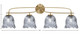 Cavella Four Light Bath Bar (3914-NAB-4232)