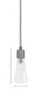 Everleigh One Light Mini Pendant (4802-GP-880)