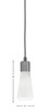 Everleigh One Light Mini Pendant (4802-GP-881)