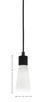 Everleigh One Light Mini Pendant (4802-MB-881)