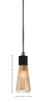 Everleigh One Light Mini Pendant (4802-MB-883)