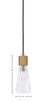 Everleigh One Light Mini Pendant (4802-NAB-880)