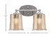 Capri Two Light Bath Bar (5912-BN-5033)