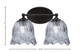 Capri Two Light Bath Bar (5912-MB-4232)