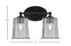 Capri Two Light Bath Bar (5912-MB-5032)