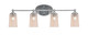 Toltec Lighting - 5914-BN-263 - Four Light Bath Bar - Capri - Brushed Nickel