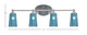 Capri Four Light Bath Bar (5914-BN-265)