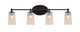 Toltec Lighting - 5914-MB-263 - Four Light Bath Bar - Capri - Matte Black