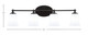 Capri Four Light Bath Bar (5914-MB-5031)