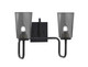 Toltec Lighting - 6222-MB-262 - Two Light Bath Bar - Sandia - Matte Black