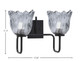 Sandia Two Light Bath Bar (6222-MB-4232)