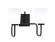 Toltec Lighting - 6222-MB-5031 - Two Light Bath Bar - Sandia - Matte Black