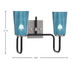 Sandia Two Light Bath Bar (6222-MBGP-265)