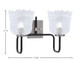 Sandia Two Light Bath Bar (6222-MBGP-4230)