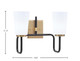 Sandia Two Light Bath Bar (6222-MBNAB-261)