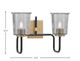 Sandia Two Light Bath Bar (6222-MBNAB-5032)