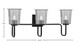 Sandia Three Light Bath Bar (6223-MB-5032)