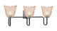 Toltec Lighting - 6223-MBGP-4233 - Three Light Bath Bar - Sandia - Matte Black & Graphite