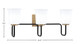 Sandia Three Light Bath Bar (6223-MBNAB-5031)