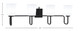 Sandia Four Light Bath Bar (6224-MB-5031)