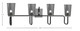 Sandia Four Light Bath Bar (6224-MBGP-262)