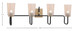 Sandia Four Light Bath Bar (6224-MBNAB-263)